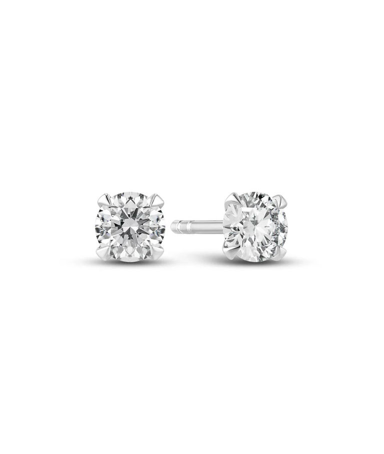 14k vg örhänge Venice Piccolo 0,22ct LAB