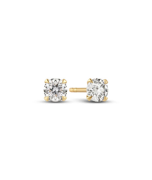 14k gg örhänge Venice Piccolo 0,22ct LAB