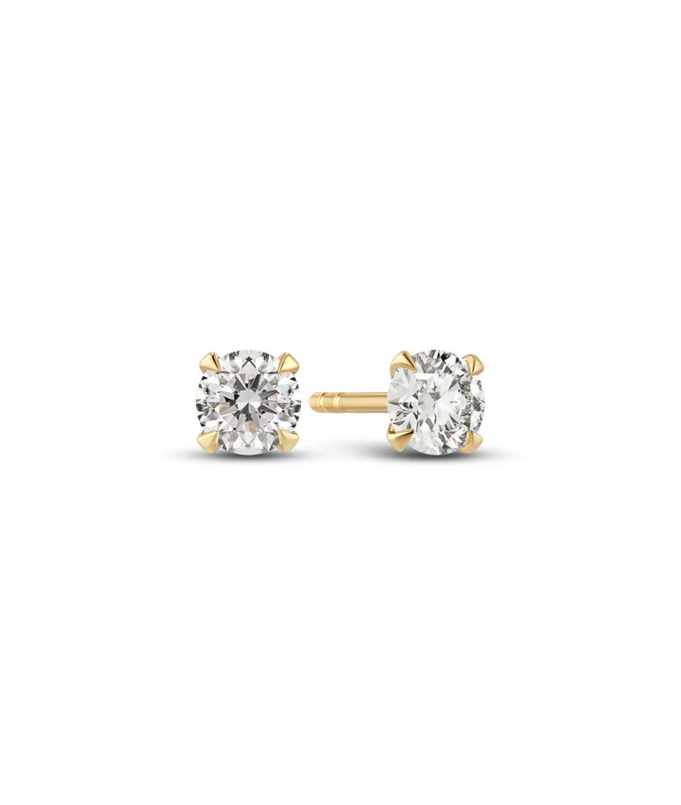 14k gg örhänge Venice Piccolo 0,22ct LAB