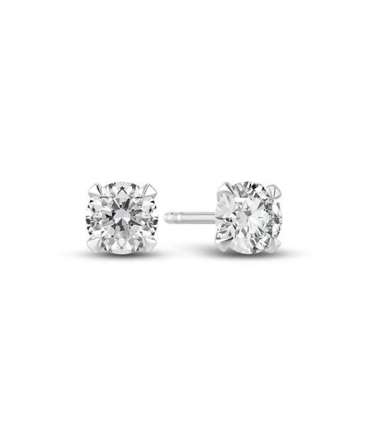 14k vg örhänge Venice Medio 0,50ct LAB
