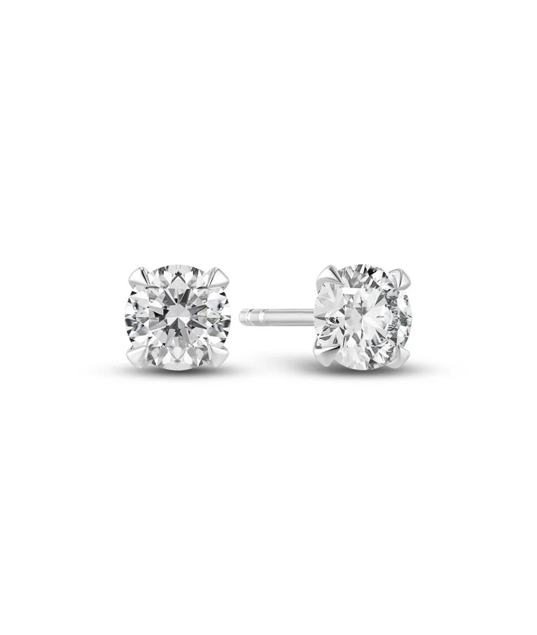 14k vg örhänge Venice Medio 0,50ct LAB