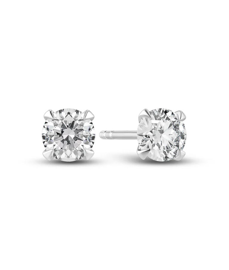 14k vg örhänge Venice Medio 0,50ct LAB