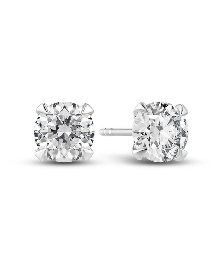 14k vg örhänge Venice Grande 1,00ct LAB