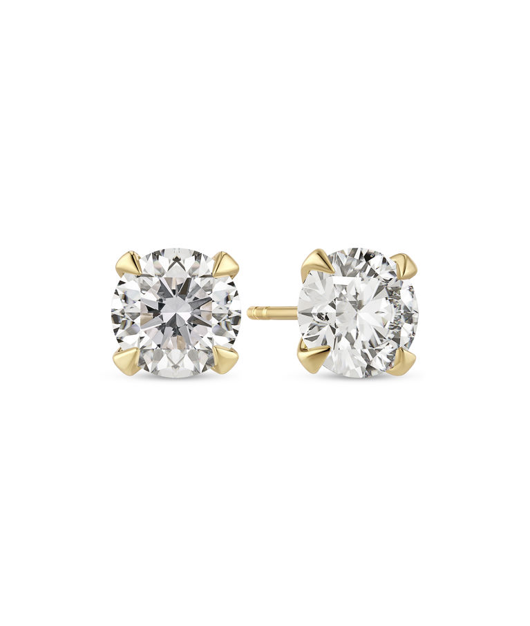 14k gg örhänge Venice Solitaire 1.50ct