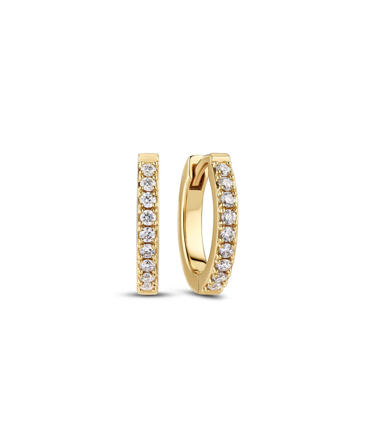 14k gg örhängen Alba Piccolo 0,18ct LAB