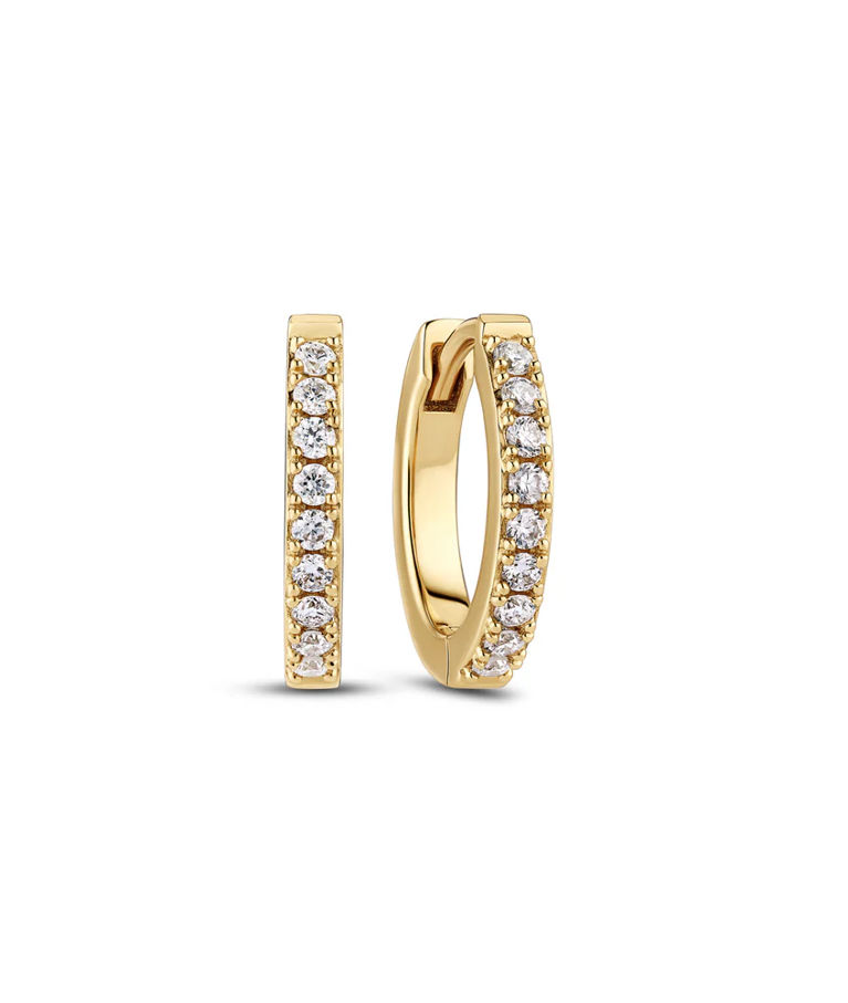 14k gg örhängen Alba Piccolo 0,18ct LAB
