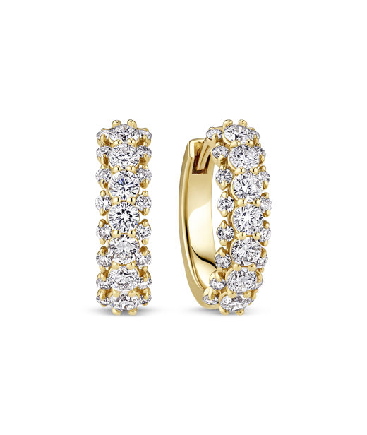 14k gg örhänge Fior Piccolo 0.88 ct
