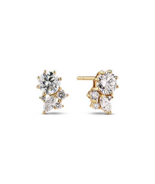 14k gg örhänge Lovere 0,91ct LAB