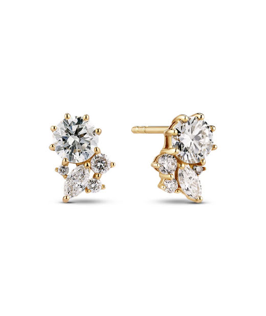 14k gg örhänge Lovere 0,91ct LAB