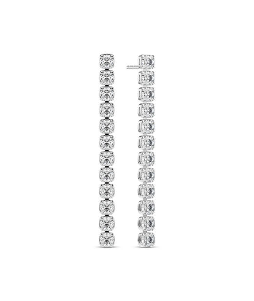 14k vg örhänge Diamante 0,91ct LAB