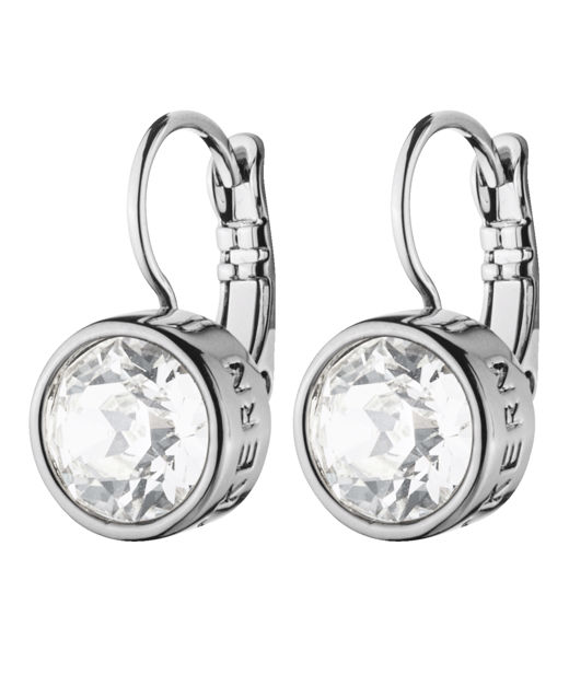 Mässingörhänge Louise Crystal
