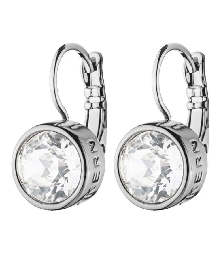 Mässingörhänge Louise Crystal