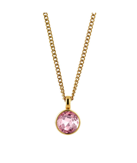 Mässinghalsband Ette Vintage Rose gold