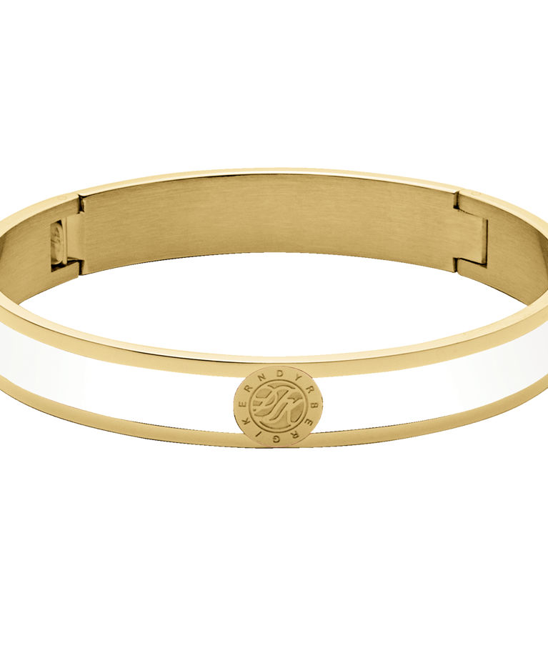 Mässingarmband Pennika White stl 1 gold
