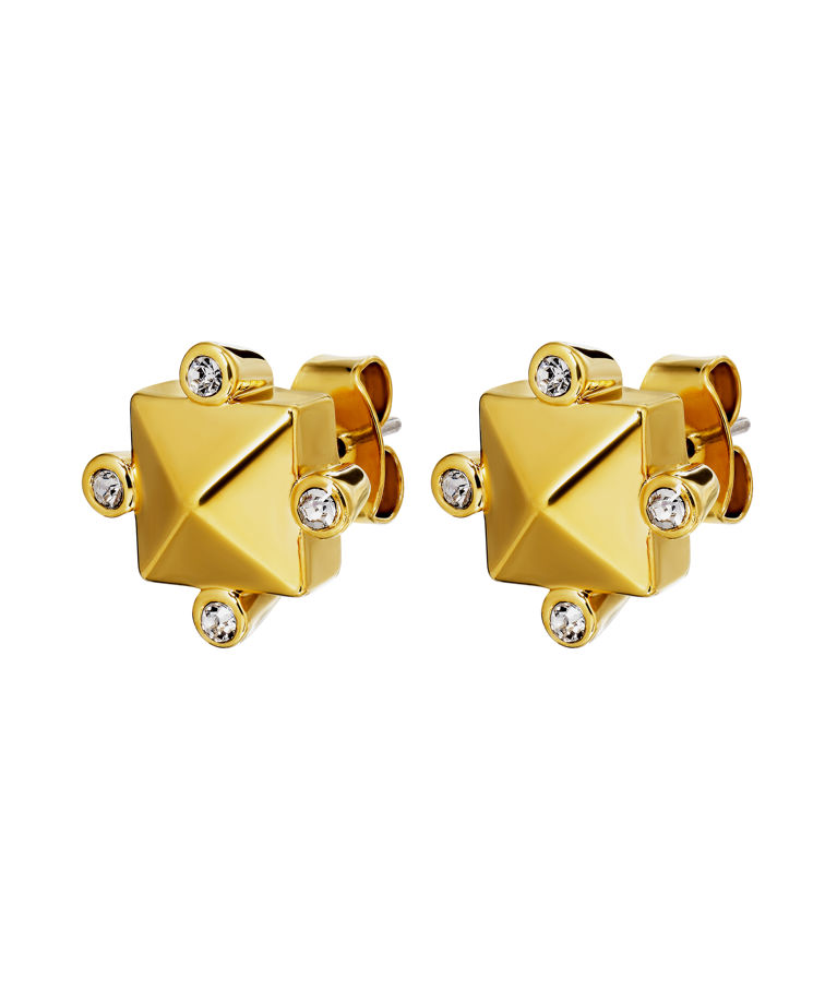 Mässingsörhänge Chira Gold