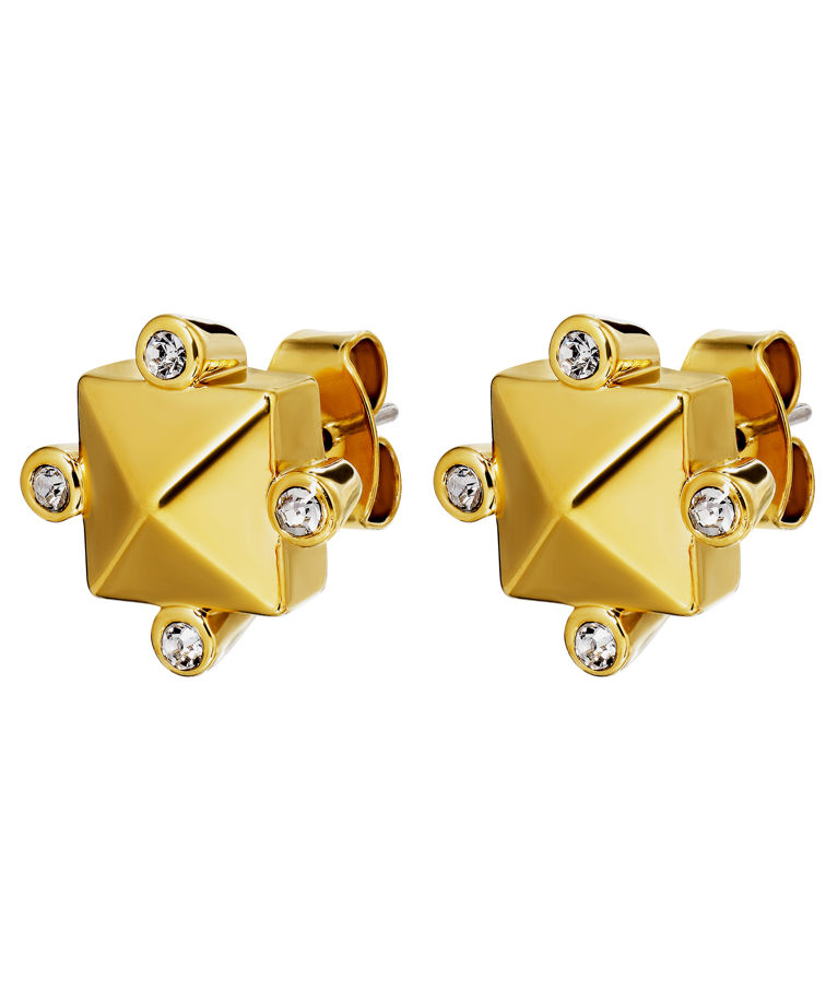 Mässingsörhänge Chira Gold
