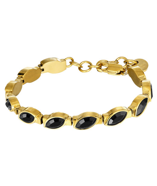 Stålarmband Celtis Black Gold