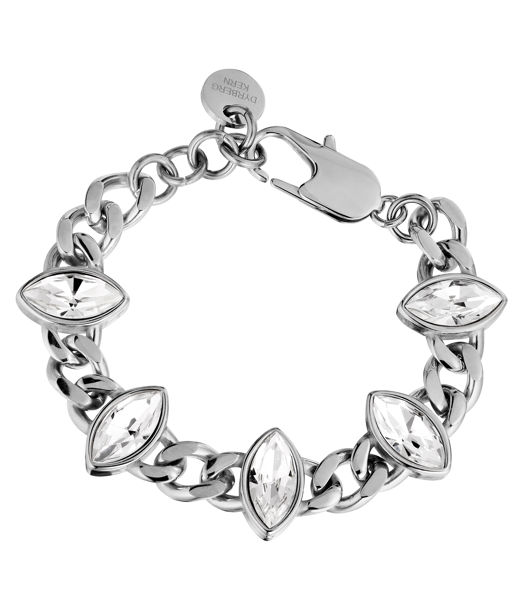 Stålarmband Zelko Crystal