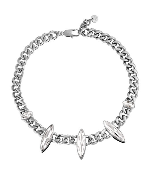 Stålhalsband Opsica Crystal