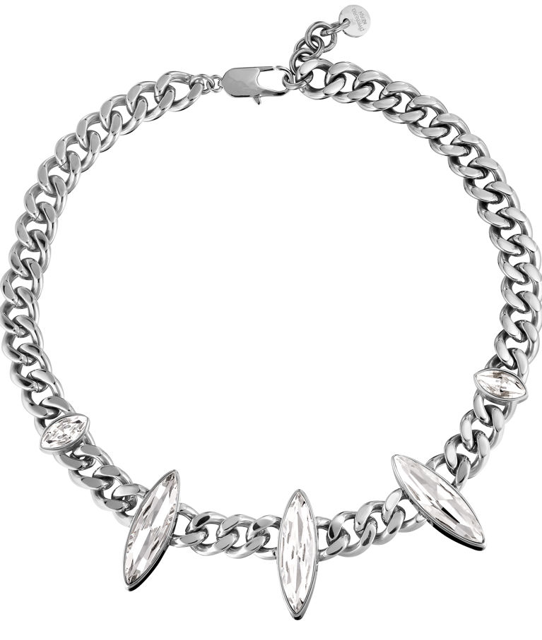 Stålhalsband Opsica Crystal