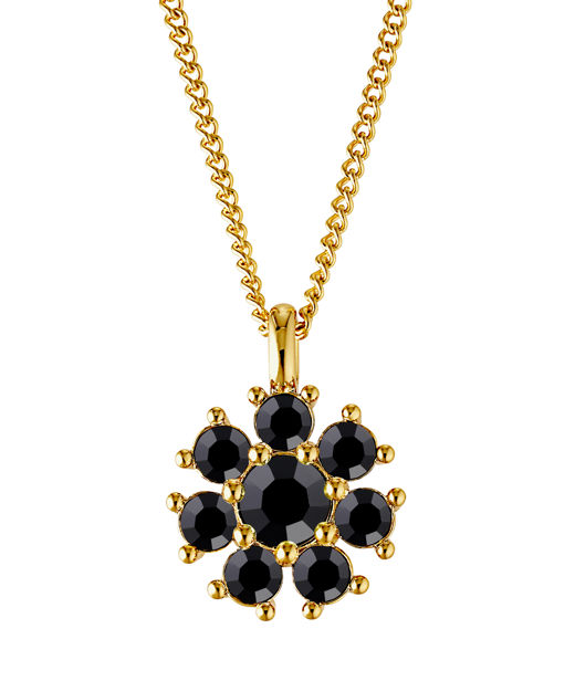 Stålhalsband Delise Black Gold