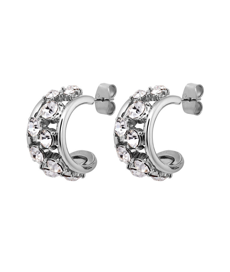 Mässingsörhänge ASTOR SS CRYSTAL