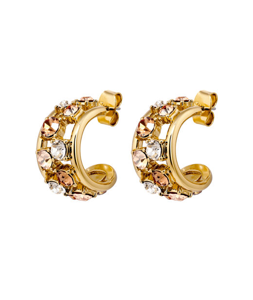 Mässingsörhänge ASTOR SG GOLDEN