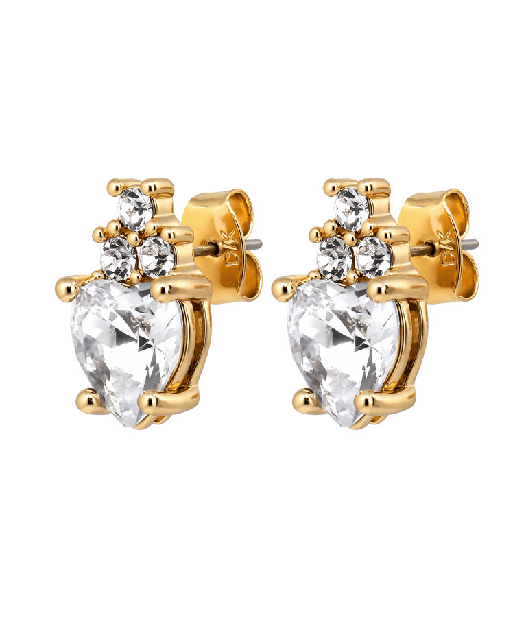 Mässingsörhänge HAVOC SG CRYSTAL