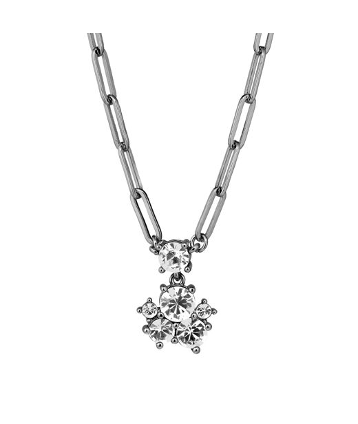 Mässingshalsband TANZY SS CRYSTAL