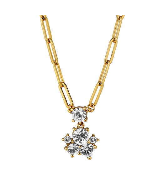 Mässingshalsband TANZY SG CRYSTAL