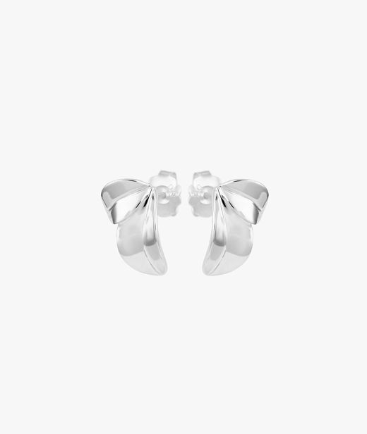 Silverörhänge Botanica double studs