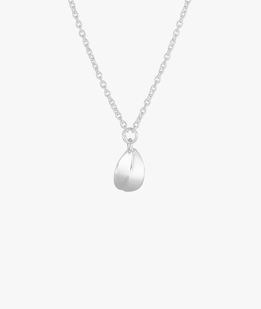 Silverhalsband Botanica drop