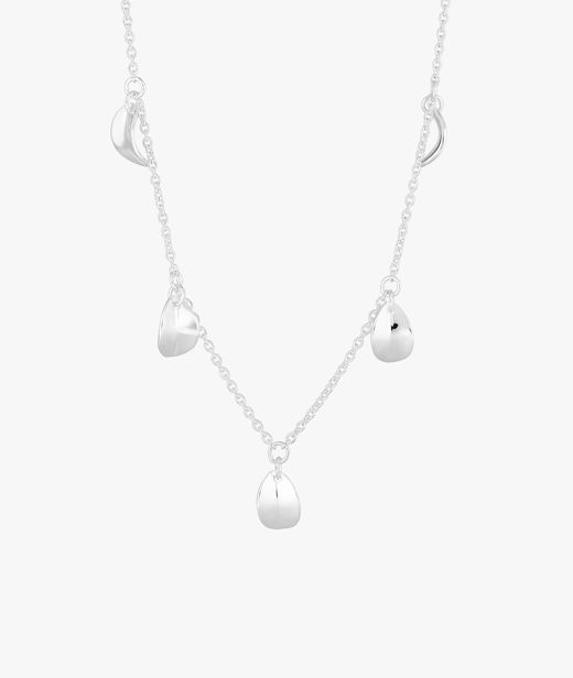 Silverhalsband Botanica drop full