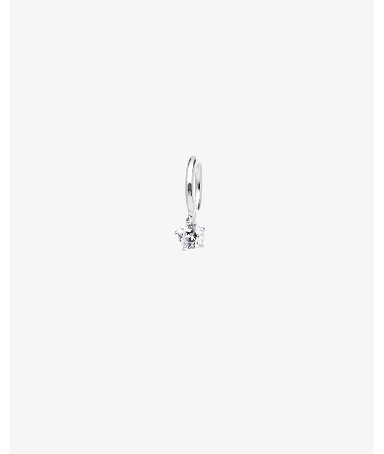 Silverberlock Charms White Topaz