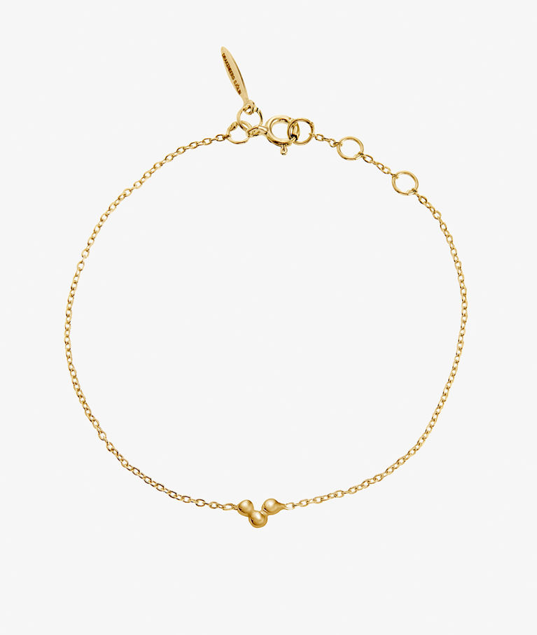 18k armband drops