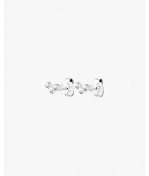 Silverörhänge Drops Studs