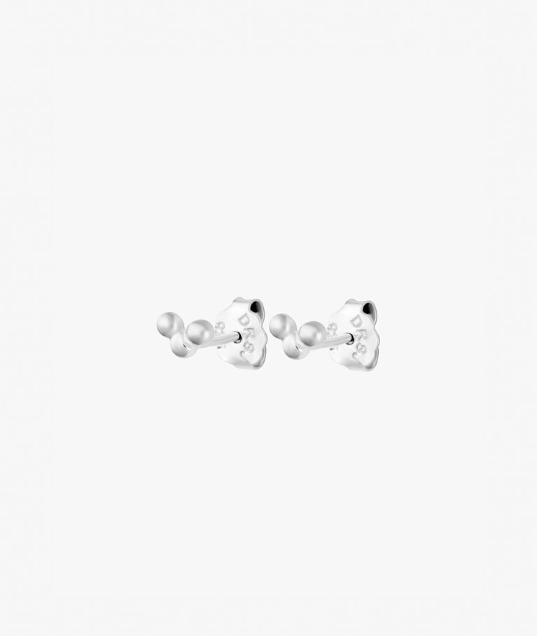 Silverörhänge Drops Studs