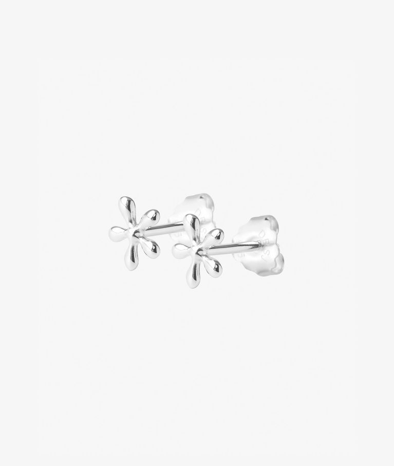 Silverörhänge Etoile studs