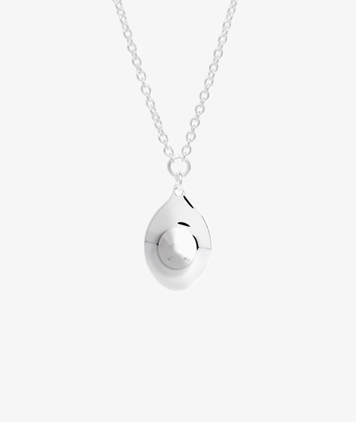 Silverhalsband Elm Small