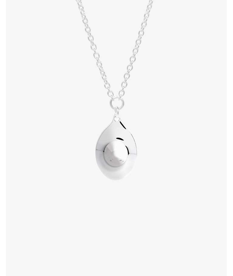 Silverhalsband Elm Small