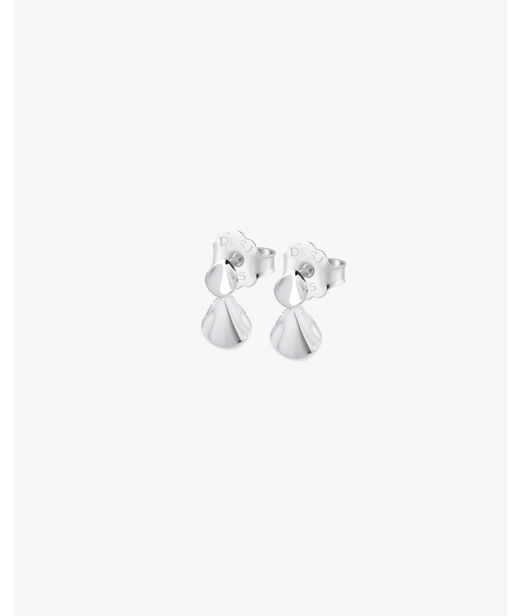 Silverörhänge Hortensia drop studs