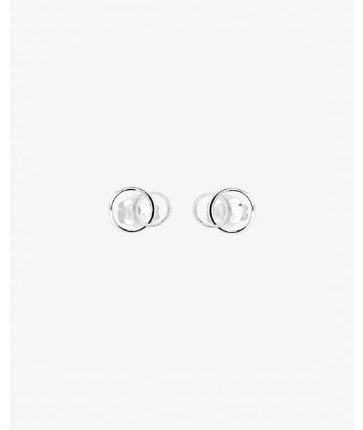 Silverörhänge Les Amis Drop Studs