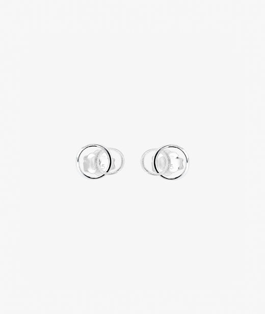 Silverörhänge Les Amis Drop Studs