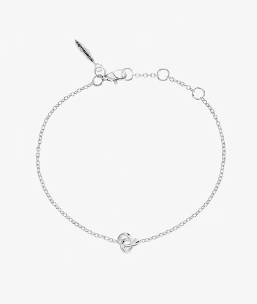 Silverarmband Le Knot Drop