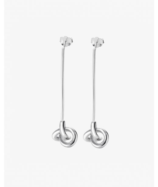 Silverörhänge Le Knot