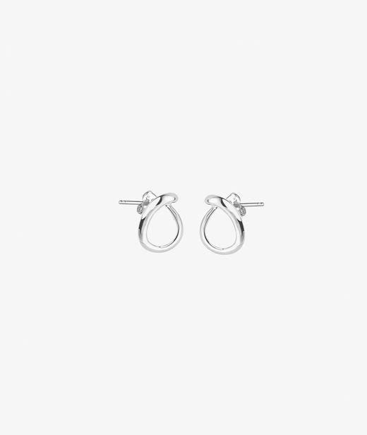 Silverörhänge Ocean Drop studs