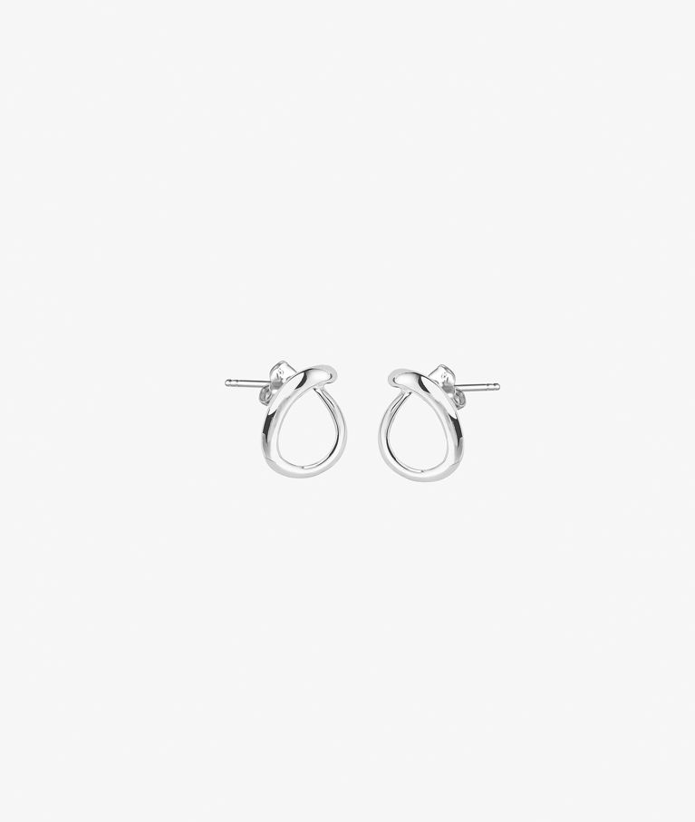 Silverörhänge Ocean Drop studs