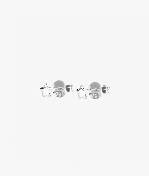 Silverörhängen Stella Nova Drop Studs