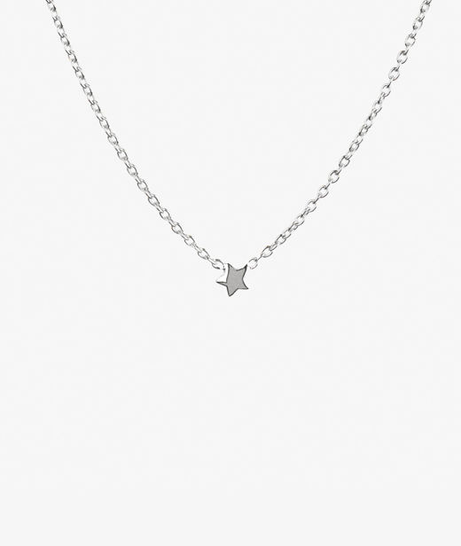 Silverhalsband Stella Nova Drop