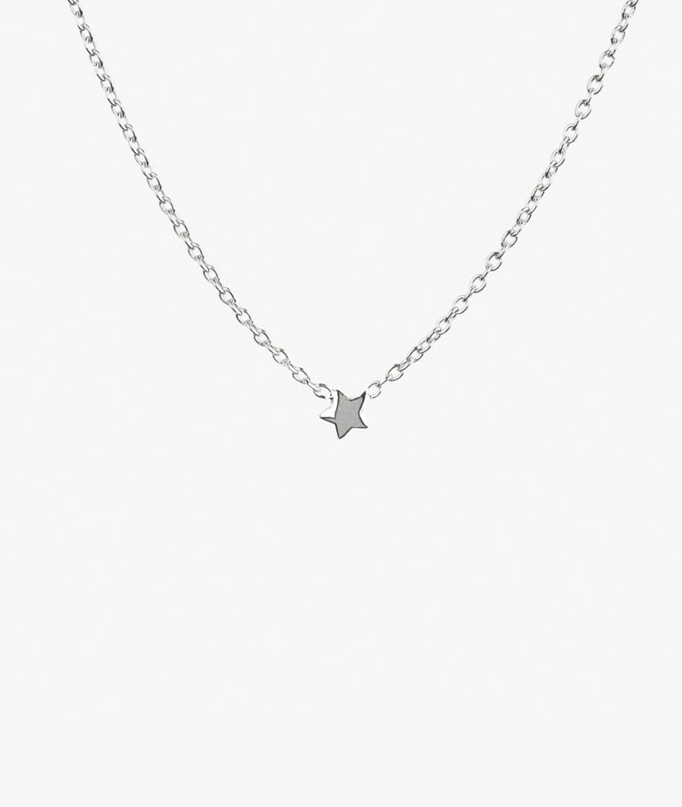 Silverhalsband Stella Nova Drop